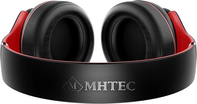 Bluetooth Headphones Over Ear, 90 Hours Playtime Wireless Headphone with 3 EQ Modes, Noise Isolating HiFi Stereo with Deep Bass, Microphone, Soft Earpads for Cellphone/PC