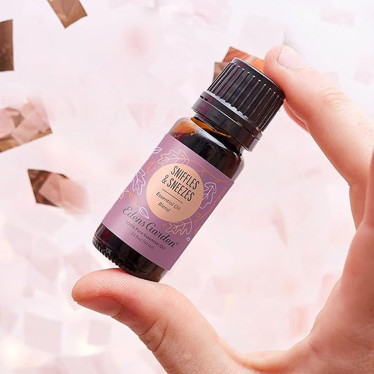 Edens Garden Sniffles & Sneezes Essential Oil Blend- 100% Pure Premium Grade, Undiluted, Natural, Therapeutic, Aromatherapy, The Best for Skin, Humidifiers, Kid Safe 30 ml (1 fl oz)