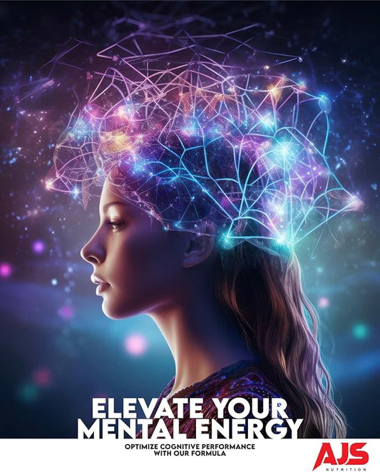AJS Alpha GPC Nootropic Brain Supplement,Phosphatidylserine,St. John'sWort Ginkgo Biloba,Ashwagandha,Bacopa Monnieri,Pterostilbene,Magnesium Glycinate,Ginkgo Biloba,5-MTHF,Huperzine A 60CT,90 capsules