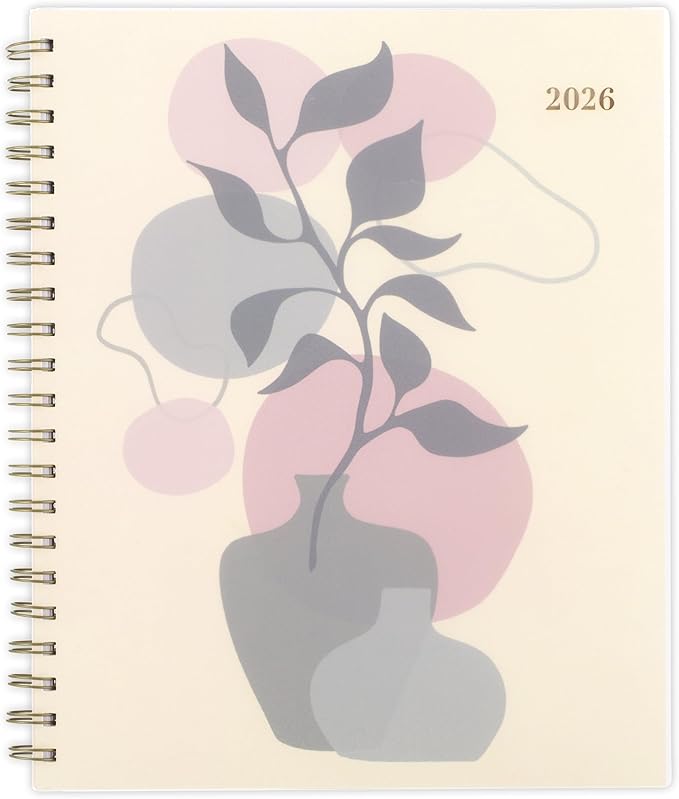 Cambridge 2026 Planner, Weekly & Monthly, 8-1/2" x 11", Large, Serene (1766-905-26)