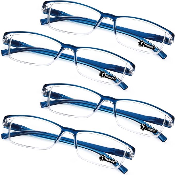 TERAISE Fashion Anti-blue light Reading Glasses Men Women Computer Reader
