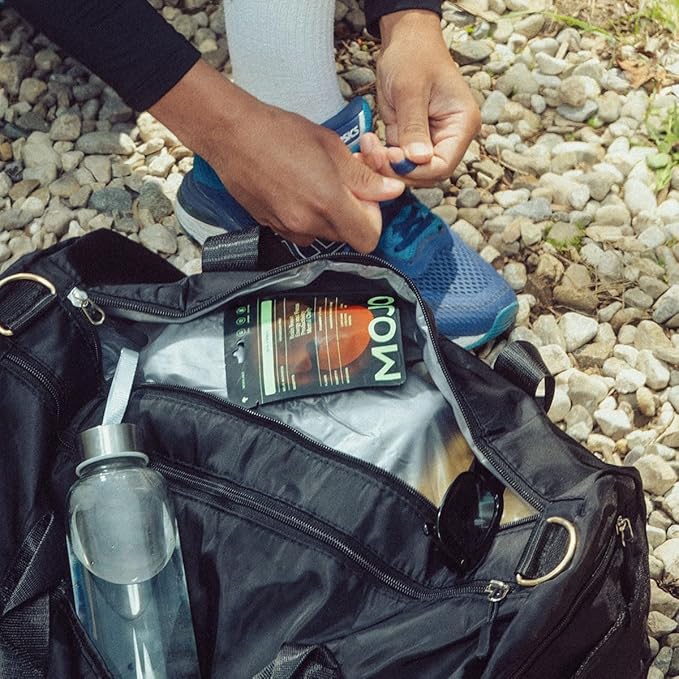 Mojo Focus Gummies with Lion’s Mane, Panax Ginseng, Ginger Root, Cordyceps, SAM-e, and Nootropics, Energy and Focus Supplement, Vegan, Strawberry Tangerine (20 Count - Pack of 1)