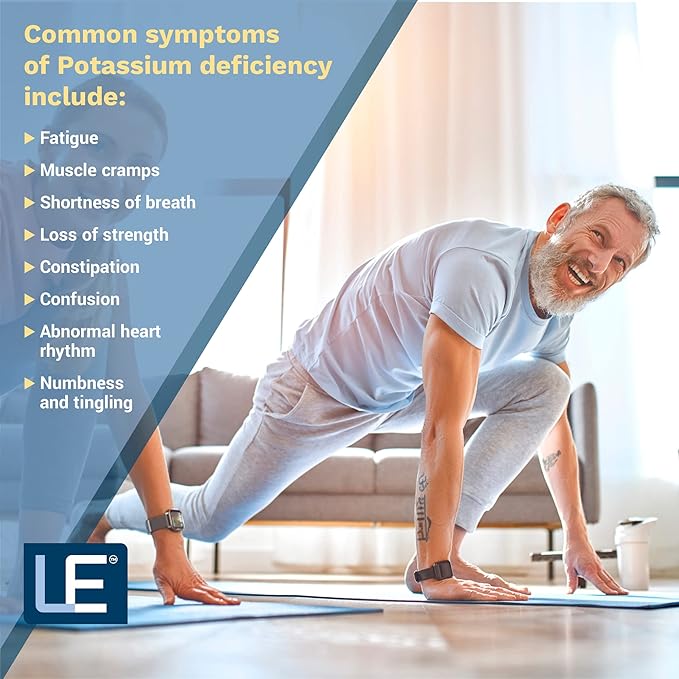 Life Enhancement Cardio Potassium Supplement Supports Muscle, Nerve & Cardiovascular Health – 750 mg Potassium Bicarbonate Promotes with No Additives and is Made in USA (120 Capsules – 60 Servings)