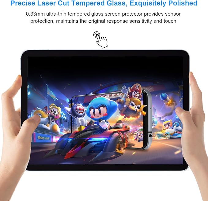 SIBEITU 2 Pack Screen Protector for iPad Pro 13 Inch 2024 Release Model M4 (7th Generation), HD Clear Scratch Resistent for iPad Pro 13" M4, Case Friendly & Apple Pencil Compatible Touch Sensitive