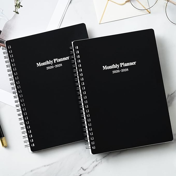 2026-2028 Monthly Planner/Calendar - 3 Year Monthly Planner 2026-2028, 36 Months Planner, Jan. 2026 - Dec. 2028, 6.4" x 8.5", 36 Months Tabs, 30 Notes Pages, Double-Side Pocket, Holidays