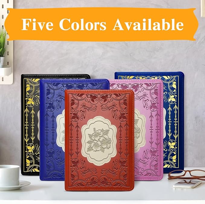 Hibiscus Gift Hibiscus Writing Journal Notebook Hibiscus Flower Gift Hawaiian Flowers A5 Travel Notebook Flower Fan Gift (hibiscus-Brown)