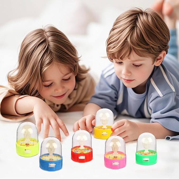 32 Pack Mini Finger Basketball Toys, Fun Handheld Basketball Shooting Games Desktop Fidget Game, Party Favors Decorations Classroom Rewards Carnival Prizes for Kids