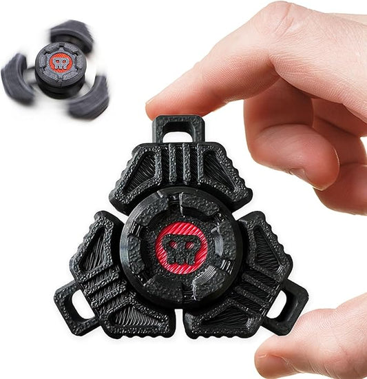 Latest Models 3D Printed Fidget Spinner, Multiple Rotation Modes，Long Spinning, Cool Silent, Small Mini Toys for Anyone Anxiety, Quiet Bearing