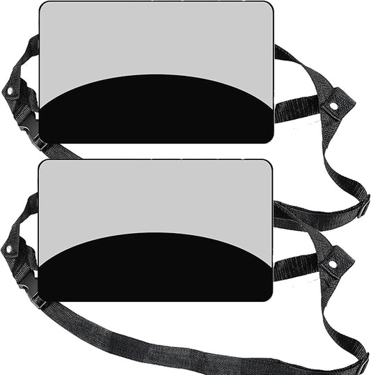 Airplane Foot Hammock Ajustable Foot Hammock for Plane Travel Comfort Travel Essentials Portable Airplane Foot Rest,Long Flight Accessories (Grey, 2 Pack)