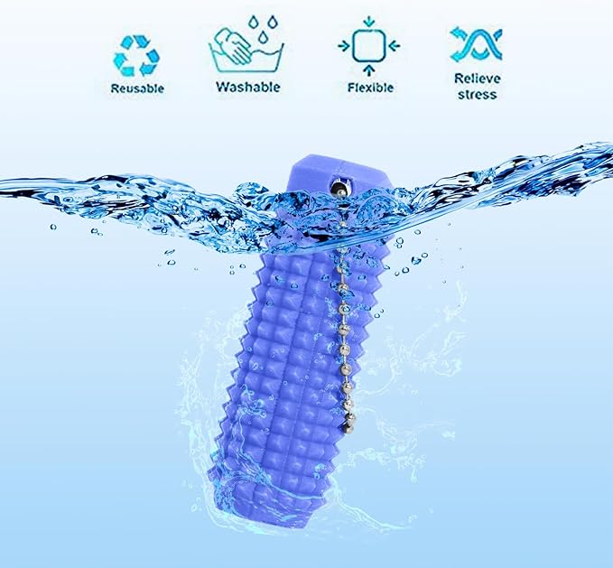 Little Ouchies Fidget Toys,Pain Stim Fidget Toy Reduce Stress for Adults,Anxiety Relief Pain Stim,Spiky Fidget Keychain for Anxiety and Stress Reduction,Novelty Gifts for Friends 2PCS