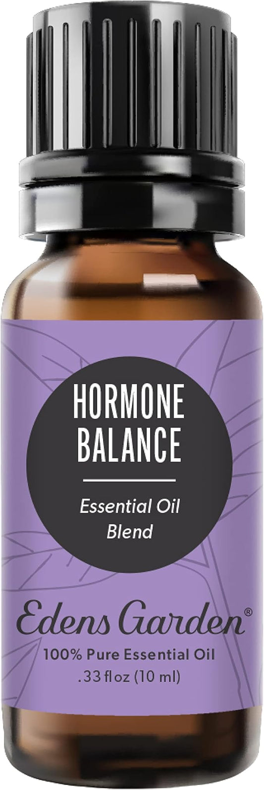 Edens Garden Hormone Balance Essential Oil Blend- 100% Pure Premium Grade, Undiluted, Natural, Therapeutic, Aromatherapy, The Best for Diffusing, Skin, Face, Humidifiers 10 ml (.33 fl oz)