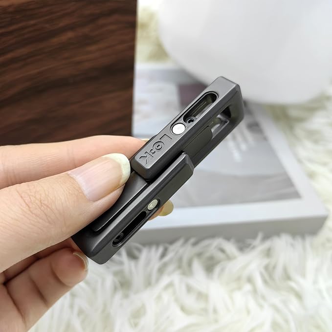 EDC Fidget Slider Fidget Toy Adult Stress Relief Metal Push Pull ADHD Recreational Tactile Xlock Magnetic Double Push Fidget Coin