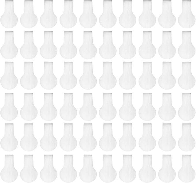 Cable Labels by Wrap-It Storage, Mini, White (60 Pack) Cord Labels, Wire Labels, Cable Tags and Wire Tags for Cable Management and Organizer for Electronics, Computers and More