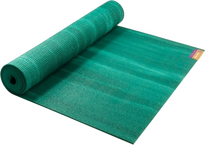 Hugger Mugger Nature Ultra Yoga Mat - Unique Variegated Design, Extra Cushion, Durable, Sticky and Grippy, Stable Non-Slip Surface, Lightweight