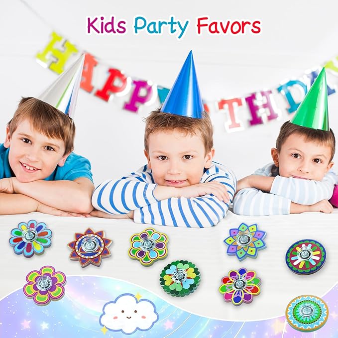 30 Pack Fidget Toys Spinner Bulk Gifts Party Favors for Kids Adults,Sensory Toys Goodie Bags Stuffers for Boys Girls Autism ADHD Stress Relief,Treasure Box Toy Classroom Carnival Prizes Supplies