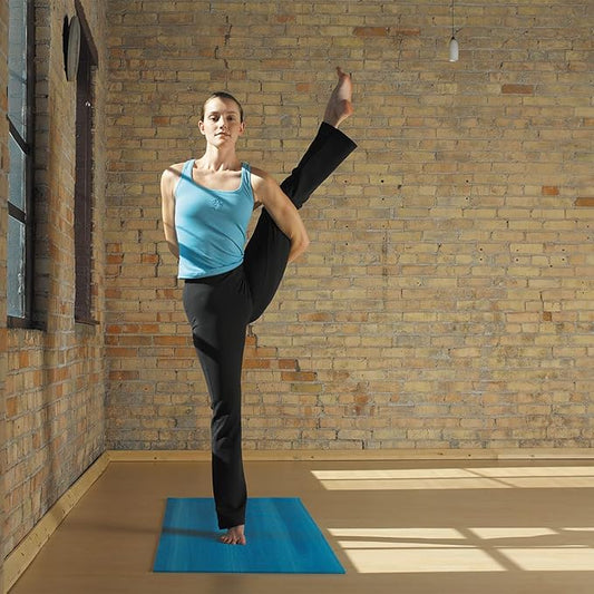 Hugger Mugger Nature Ultra Yoga Mat - Unique Variegated Design, Extra Cushion, Durable, Sticky and Grippy, Stable Non-Slip Surface, Lightweight