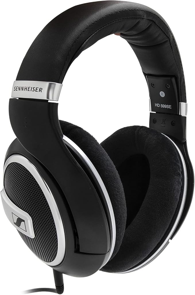Sennheiser HD 599 SE Around Ear Open Back Headphone - Black
