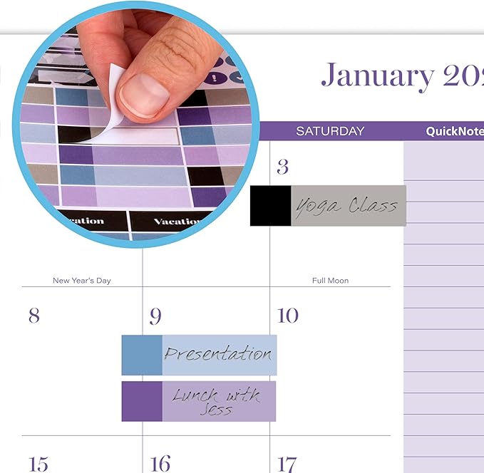 Cambridge 2026 Planner, Weekly & Monthly, 5-1/2" x 8-1/2", Small, Mariah (1754-200-26)