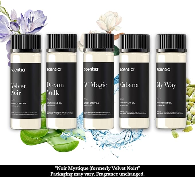 My Way Hotel Diffuser Oil | Aromatherapy Fragrances Inspired by 5-Star Hotels | Luxurious Scents Gift Set-5x20ml Bottles Set-The 1 Hotel Miami Beach, W Hotel, The Ritz Carlton, The Westin, Edition