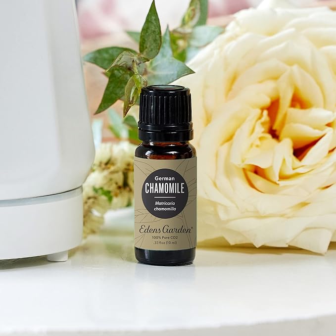 Edens Garden Chamomile- German CO2 Essential Oil- 100% Pure Premium Grade, Undiluted, Natural, Therapeutic, Aromatherapy, The Best for Diffuser, Skin, Face, Kid Safe 30 ml (1 fl oz)