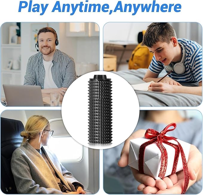 Little Ouchies Fidget Toy, Spike Roller Toy, Adults Pain stim Fidget Toy, Sensory Toy for Anxiety Relief Skin Picking, Press and Rotate Adults Spiky Sensory Toys, Portable ADHD Toys, Novelty Gifts