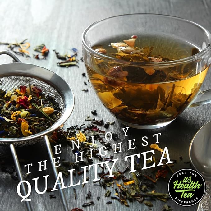 Gut Balance Herbal Tea – Gut Wellness Herbal Blend | Caffeine-Free Tea to Support Digestive Comfort, Gut Health & Daily Wellness