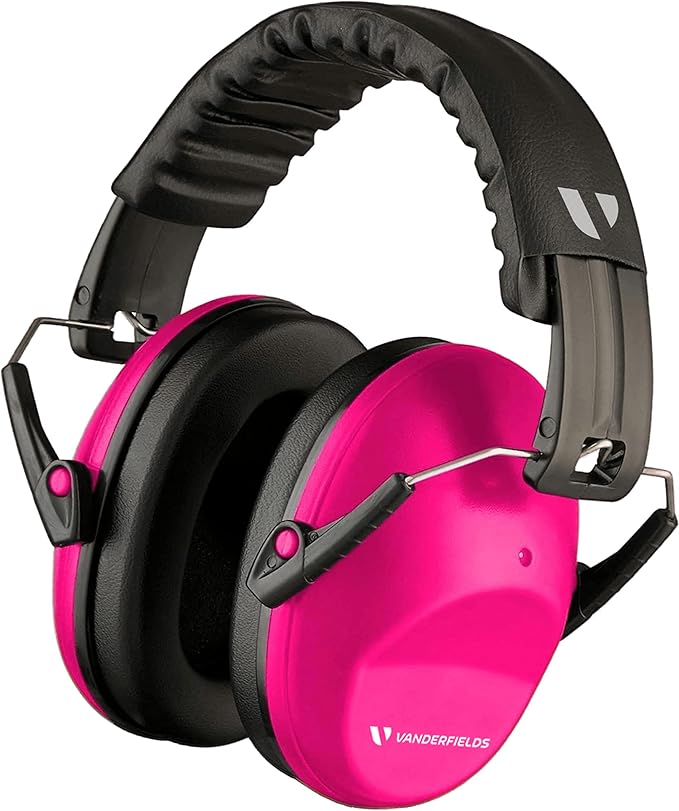 Vanderfields Hearing Protection Headphones - 26dB - Range Shooting Ear Protection - Noise Cancelling Ear Muffs for Adults