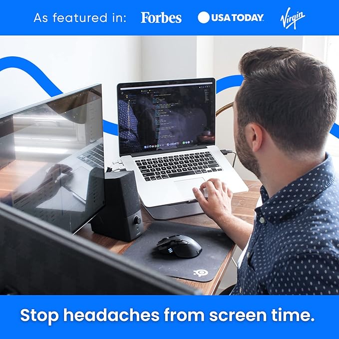 Ocushield for Apple MacBook Air 13.6" - Anti Blue Light Screen Protector for Apple MacBook Air 13.6" - Anti Glare - Privacy Filter - Designed by Optometrists - 100 Day Easy Returns (2022-2025)