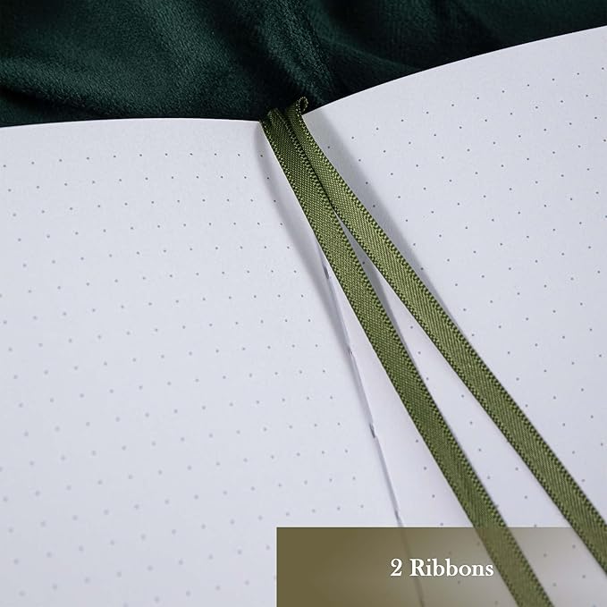 Bullet Dotted Journal, No Bleed Thick 160gsm Dotted Journal, A5 Dot Notebook, 5.8 X 8.2 IN, Hardcover Notebooks for Personal Organizers