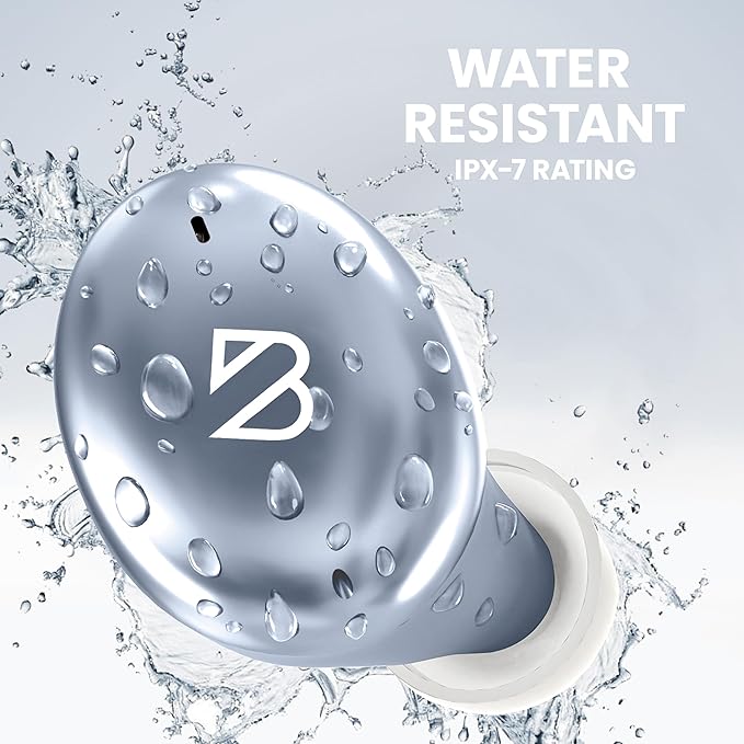 Tempo 30 Wireless Earbuds for Small Ears - Award-Winning Sound, Sweatproof Bluetooth Earbuds, Comfortable Bluetooth Ear Buds for Women, Ice Earphones Small Ear Canals, Long Battery Headphones