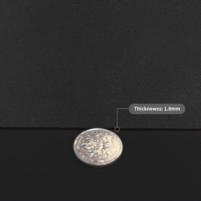 Dining Covers - 38x60 Inch Waterproof Easy to Clean Can Conceal Flaws Protector The Table Top from Scratches Used for Dining (Black+Black 38x60)