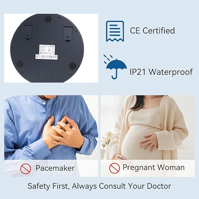 1-STEP EMS Foot Massager for Neuropathy Electronic Foot Stimulator TENS Feet Circulation Stimulator with 10 Modes 50 Intensities Electronic Muscle Stimulator