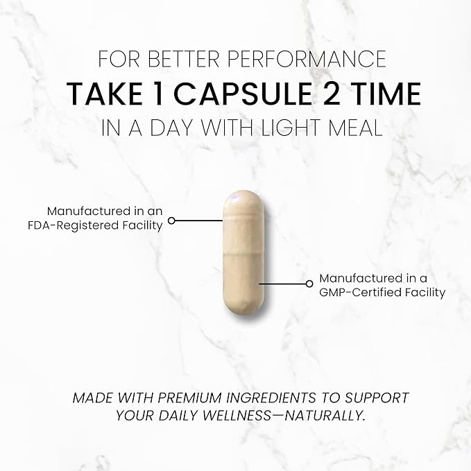 Neuro Support - Premium Nootropic Supplement for Focus, Energy, Mental Clarity, and Performance Organic Lion’s Mane, Bacopa Monnieri, Rhodiola, Non-GMO Gluten-Free CDP Choline 90 Veg Capsules