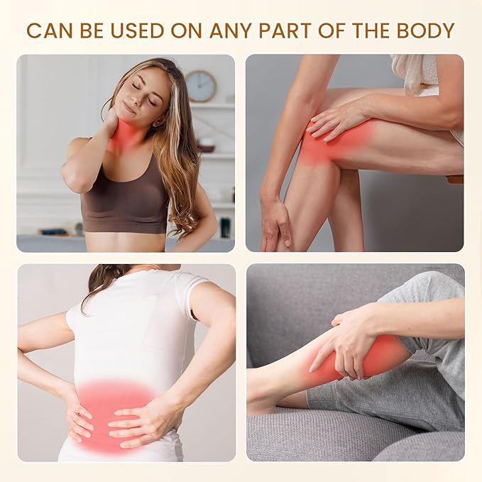 Red Light Therapy for Body, 7 Colors LED Red Light Therapy Lamp with Stand for Face, Knee, Back