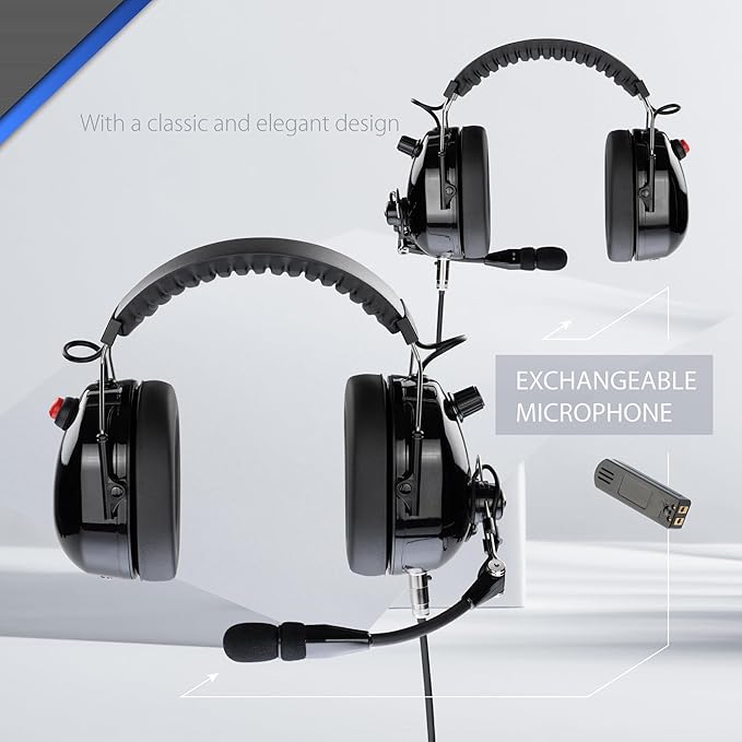 Arrowmax AHDH0042-BK-M9 Noise Cancelling Headset Compatible with Motorola Radios APX6000 APX7000 APX8000 XPR6350 XPR6550 XPR7550 XPR7350e XPR7550e XPR7580e APX 6000 7000 8000 XPR 6550 7550 7550e with
