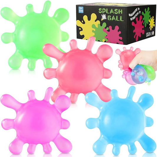 Fidget Toys Stress Balls for Kids, Squishy Squishies Toys , Fidgets Prizes Bulk-Sensory Balls-Stress Balls for Adults -Classroom Prize-Goodie Bag Stuffers, Sensory Toys for Autistic Autism