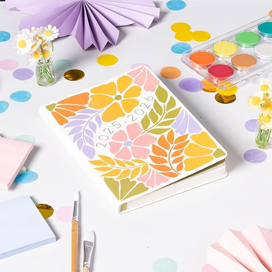 2025-2026 Eccolo 18 Month Bound Planner, Monthly & Weekly Pages (5.25 x 7.75" - July 2025 - Dec 2026)