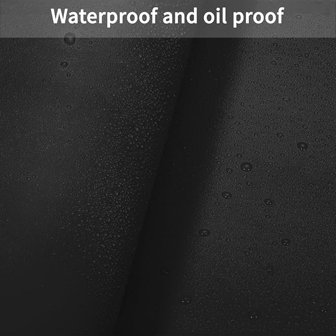 Dining Table Pads - 36x84 Inch Waterproof Easy to Clean Can Conceal Flaws Protector The Table Top from Scratches Used for Dining (Black+Black 36x84)