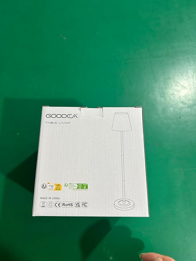 LED Cordless Table Lamp Rechargeable, 3-Height Adjustable, 5500mAh Battery Operated Lamp, 3-Color Dimming Touch Lamp, Portable Lamp for Dining, Bedroom,Camping, Outdoor, Indoor(Blue 2 Pcs)