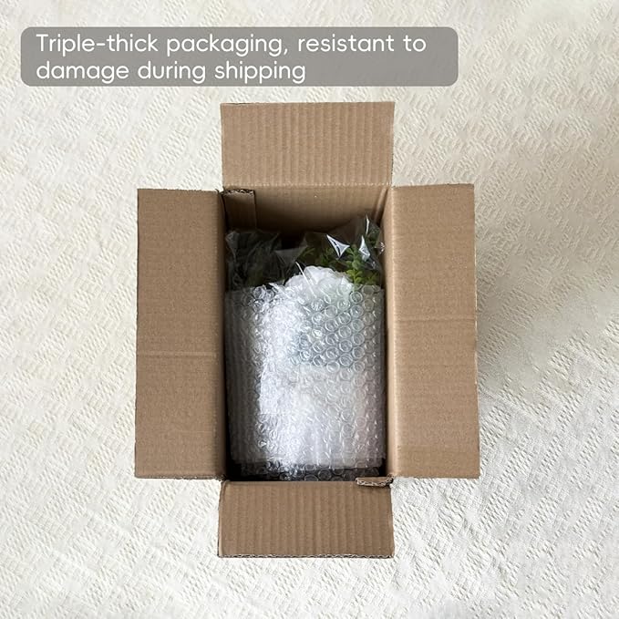 Faux Flowers with Vase, 2pcs Small White Artificial Flowers Arrangement, Potted Plants,Decoration for Bathroom Home Party Office Desk Wedding,Coffee Table Decor (White)