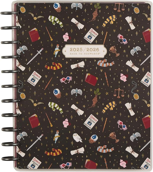 Happy Planner Harry Potter Disc-Bound 12-Month July 2025–June 2026 Planner, Big Size, Student Layout, Back to Hogwarts