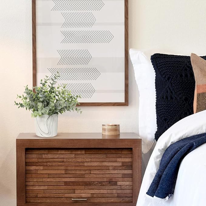 Hollyone Faux Plants Indoor Artificial Mini Potted Plants Plastic Green Plant Small Fake Plants Eucalyptus Decor in Pots for Home Table Room Bathroom Decor