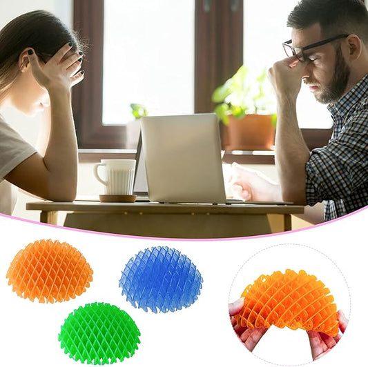 3Pcs Fidget Worm Toys, Cool Big Fidget Toy, Green Cute Worm Shaped Ornament, Funny Pocket Fidget Toy, Weird Sensory Toy, Portable for Adults & Children