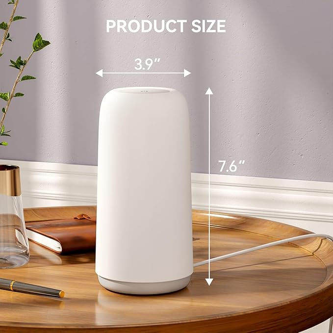 Touch Bedside Table Lamp, [Stylish Design with RGB Options] 3-Way Dimmable LED Lamp for Bedroom, Warm White & Multi-Color Smart Nightstand Light for Living Room, Ideal Home Decor Gift