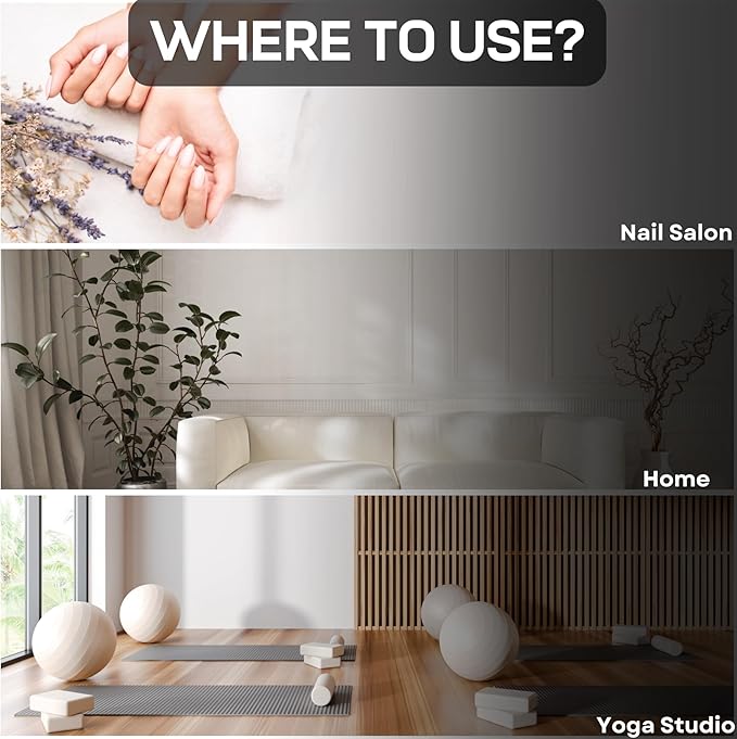 Smart Plug-in Diffuser with App Control | Waterless Cold Air Diffuser | My Way Hotel-Inspired Scent Included | 500 Sq. Ft. Coverage | Mother's Day & Housewarming Gift | Black