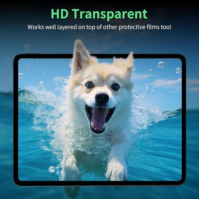 Nano Privacy Screen Protector Compatible with iPad Air 13 In ,Removable iPad Air 13 Inch M2 / M3 (6/7th Gen ,2024/2025) Screen Protector, Anti-Glare Blue Light Film, Bubble Free Anti-Scratch Privacy Filter