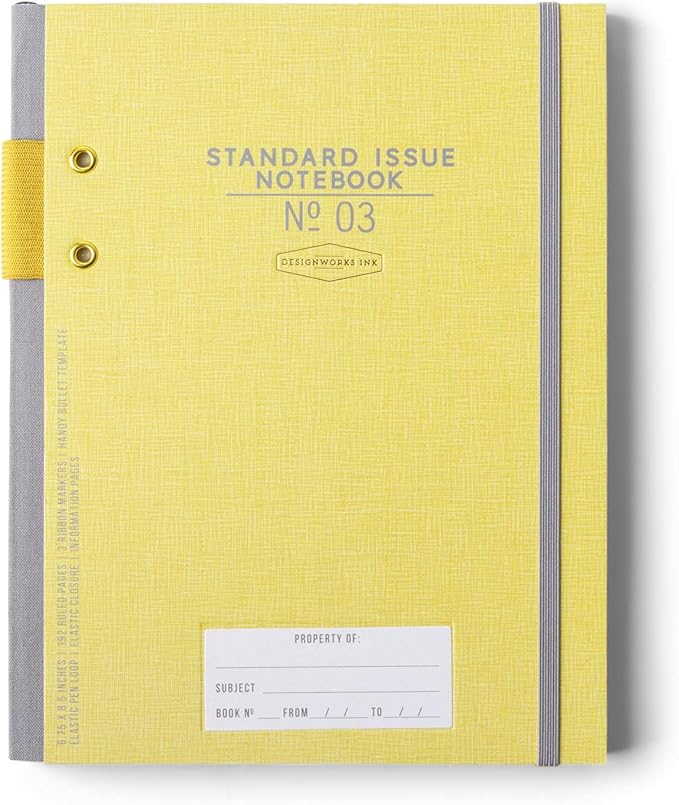 Standard Issue Notebook No.3 - Ochre
