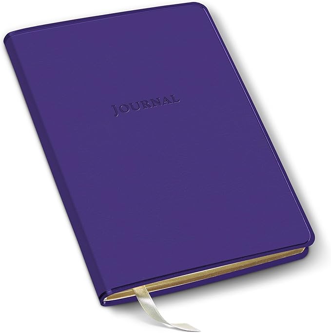 Gallery Leather Journal Notebook - 192 Pages, Softcover, For Men and Women, For Writing, Work & Travel, Handcrafted - Caribbean Hibiscus - 8 x 5.5, Desk Lined