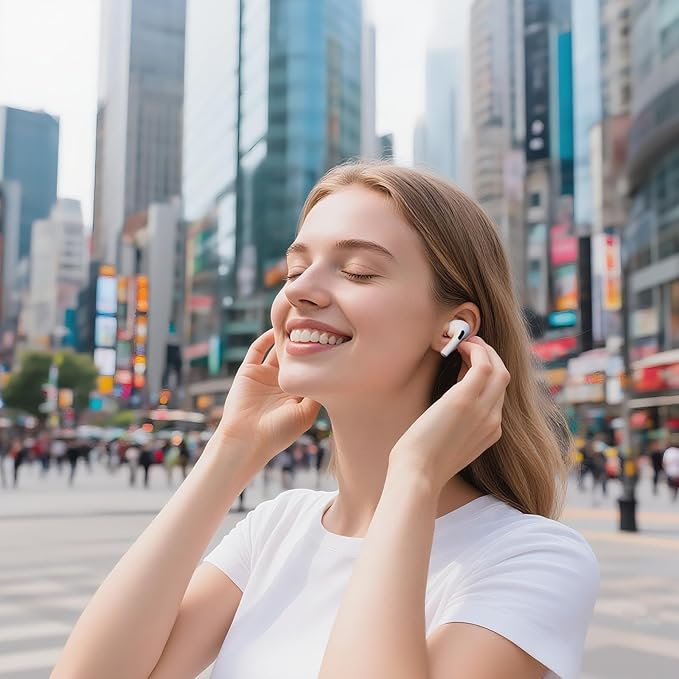 Airpod Charging Case for AirPods Pro 2/1 Earbuds, Wireless Lighting Charging Port Replacement Charger Case Compatible with Air Pods Pro 2nd/1st Generation Fast Pairing Sync Button, No Earbuds