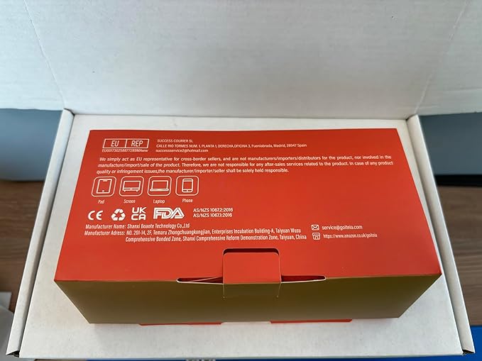 Goiteia Orange Blue Light Blocking Glasses-Retro 70s Blue Light Glasses for Men Women, Easier Sleep and Migraine Relief